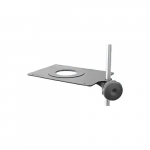 7" x 10" Lab Stand Support Shelf, 4" Center Hole{part}