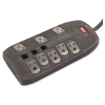 Surge Protector, 8 Outlet, Wide Format, 120V{part}