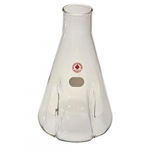 1 L Shaker Flask with Deep Baffles & Beaded Neck{part}