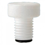 #7 Solid PTFE Plug Adapter, Silicone O-Ring{part}