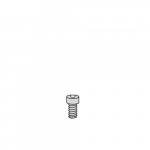 1/4in-28 x 2mm ID, PTFE Tubing Nut{part}