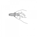 PTFE Hose Connection Only, Ace-Safe{part}