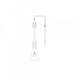 Test Tube, Red Ring Mark 3ml, Arsentic Limit Test{part}