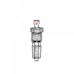 Trubore Inner Glass Bearing, Accept 10mm O.D. Shaft{part}