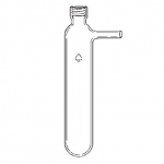 38mm x 250mm Vacuum Trap Glass Body, 14mm Side Arm{part}