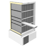 Storage Drawers for Freezers 21,600 Vials Max._noscript