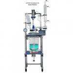Ai Fully Customizable 10L Single/Dual Jacketed Glass Reactor_noscript