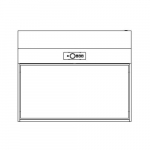 60" Horizontal Laminar Flow Cabinet with Extra Tall Option{part}