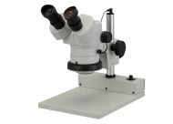 DSZ-44 Stereo Zoom Binocular Microscope on Stand PLED_noscript