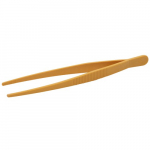 250mm Yellow Tweezers with Round Ends_noscript