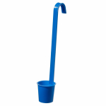 Sterileware Upright Handle Dipper, Blue{part}