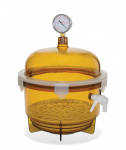 Round Style Vacuum Desiccator, 20 Liter{part}