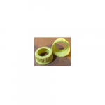 45 mm. Yellow Open Top Screw Cap{part}