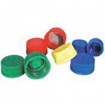 45 mm. Solid Polypropylene Green Screw Cap{part}