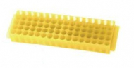 80 Well Microcentrifuge Tube Rack, Yellow_noscript