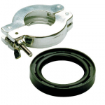 Small Flange, DN 16, with 10mm Hose Nozzle{part}