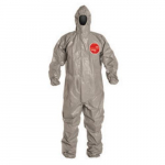 Tychem 6000 Coverall with Hood 2XL/4XL, Gray_noscript