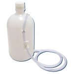 1-Gallon Low Density Polyethylene Carboy with Tubing & Clamp
