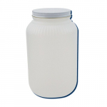 1-Gallon High Density Polyethylene Wide Mouth Jar