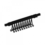 Rack with 10 Adjustable Hooks{part}