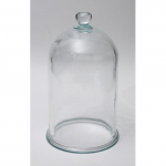 5" x 9" Glass Bell Jar with Knob