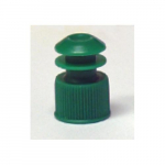 CapTrack Flange Plug Cap, 13mm, Green_noscript