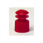 CapTrack Flange Plug Cap, 13mm, Red_noscript