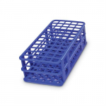 60-Well Fold and Snap Tube Rack, Blue_noscript
