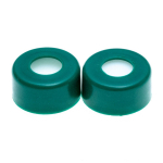 11 mm. Green Snap Cap, 10mil PTFE{part}