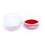 11 mm. Clear Snap Cap with Slit{part}