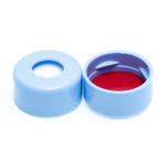 11 mm. Blue Snap Cap with Slit{part}