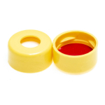 11 mm. Yellow Snap Cap with Slit{part}