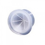 8 mm. Clear Easy-Pierce Snap Plug{part}