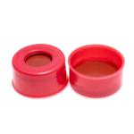 11 mm. Red Poly Crimp Seal, PTFE{part}