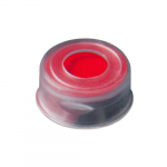 11 mm. Clear Poly Crimp Seal, PTFE{part}