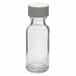 1/2 oz, 15ml Clear Boston Round{part}