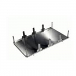 Basic Tray for Assembling 4 Test Tube Racks{part}