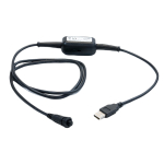 USB Cable for Connection to a Computer{part}