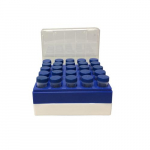 Freezer Box for 25 (5x5) 5mL Tubes, Polycarbonate{part}