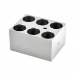 Module Block 25 mm Test Tube 6 Hole{part}