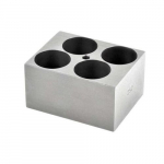 Module Block 4 x 35 mm Test Tube{part}