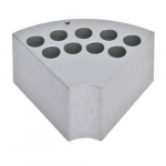 Sectional Block, 12mm, Test Tubes{part}