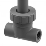 Threaded 3/4″ NPT CPVC Flow Cell{part}