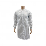 ESD Cleanroom Frock, White, S{part}