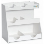 Top Loader Workstation, White PVC{part}