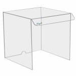 Equipment Draft Shield, Clear Acrylic, Large{part}