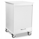 White Small Polyethylene Mobile Lab Cabinet{part}