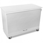 White Medium Polyethylene Mobile Lab Cabinet{part}