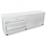 White Large Polyethylene Mobile Lab Cabinet{part}