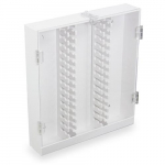HPLC Column Storage Cabinet for Guard, White PVC_noscript
